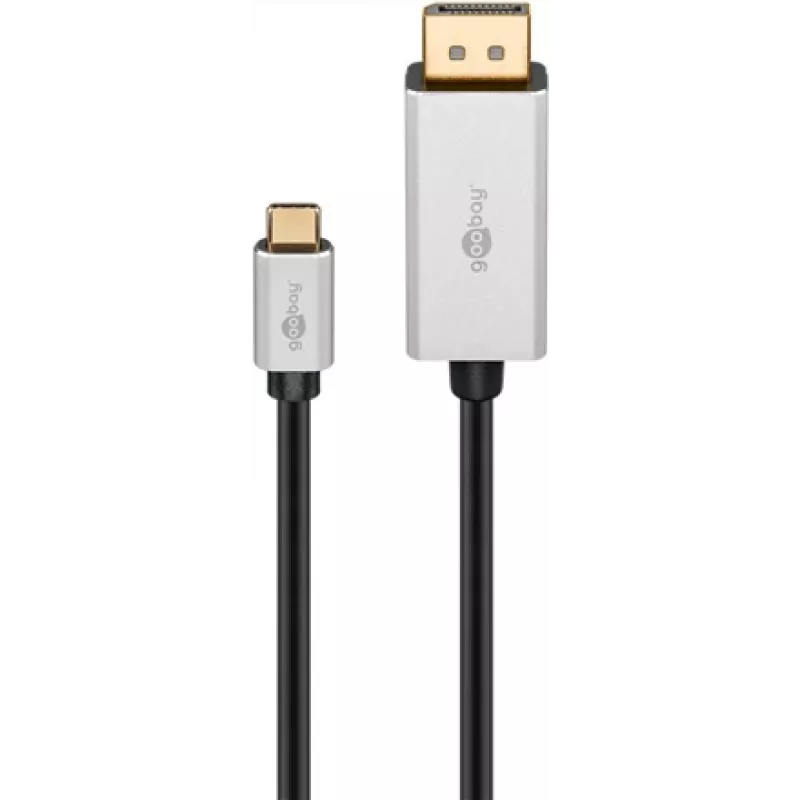 Goobay | cavo adattatore USB-C a DisplayPort | 60176 | Type-C | DisplayPort | USB-C a DisplayPort | 2 m