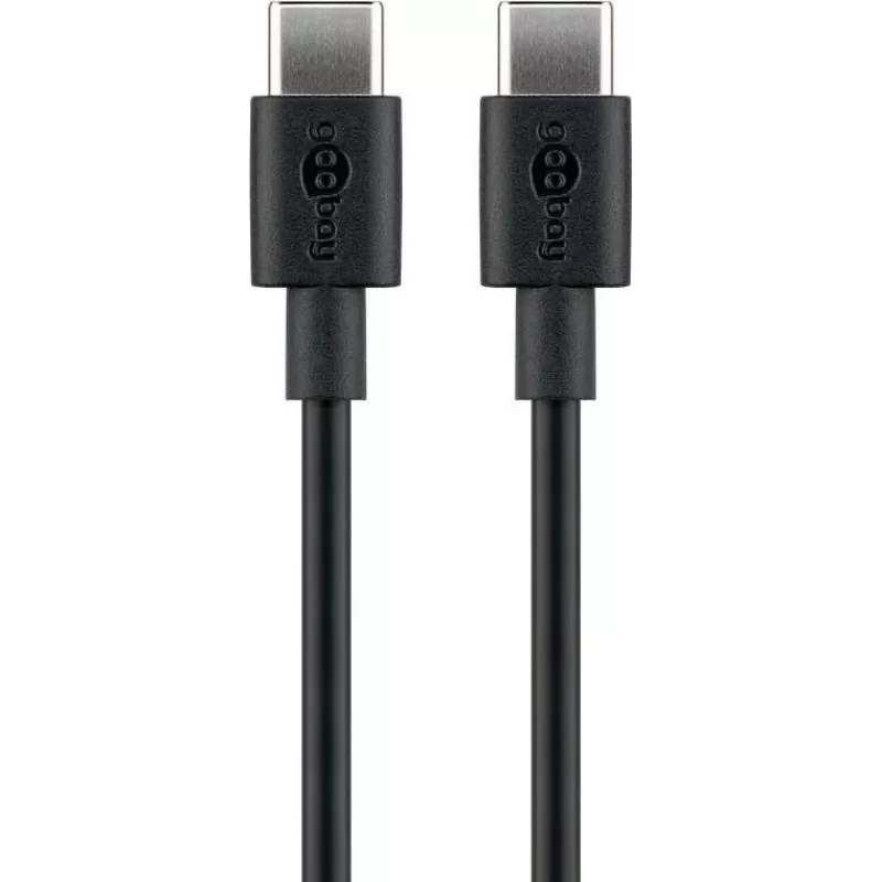 Cavo USB Goobay 51243 2 m USB 2.0 USB C nero (51243)