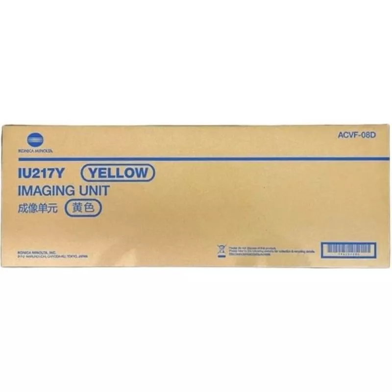 Konica Minolta ACVF08D/DR-217Y kit tamburo giallo, 87K pagine per KM...