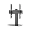 Supporto TV da tavolo Goobay Basic Fix | orientabile | 32-70 pollici | carico massimo 40 kg | nero
