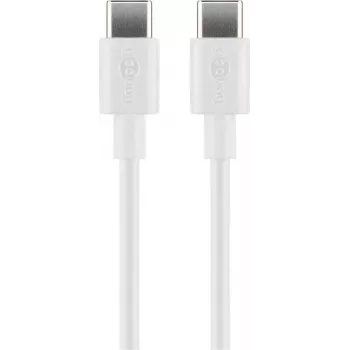 Cavo di ricarica e sincronizzazione USB-C Goobay, 2 m, bianco | Goobay