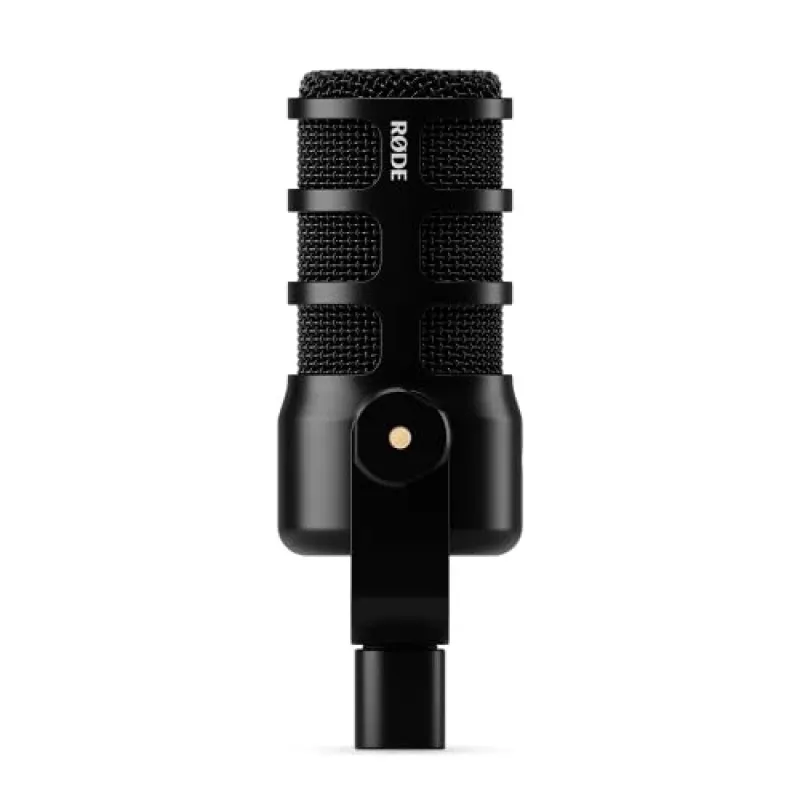 Microfono da studio RØDE PodMic USB — cardioide XLR/USB, 24 bit/48 kHz, USB-C, uscita cuffie, regolatore volume, nero