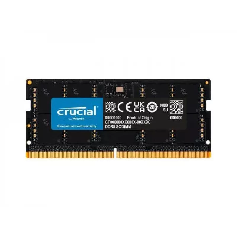 Crucial CT32G56C46S5 SO-DIMM, 1x 32 GB, DDR5, 5600 MHz, CL46, 1.1 V