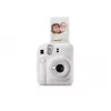 Fotocamera istantanea Fujifilm Instax Mini 12 bianca — stampe 86×54 mm, lunghezza focale 60 mm, batteria AA
