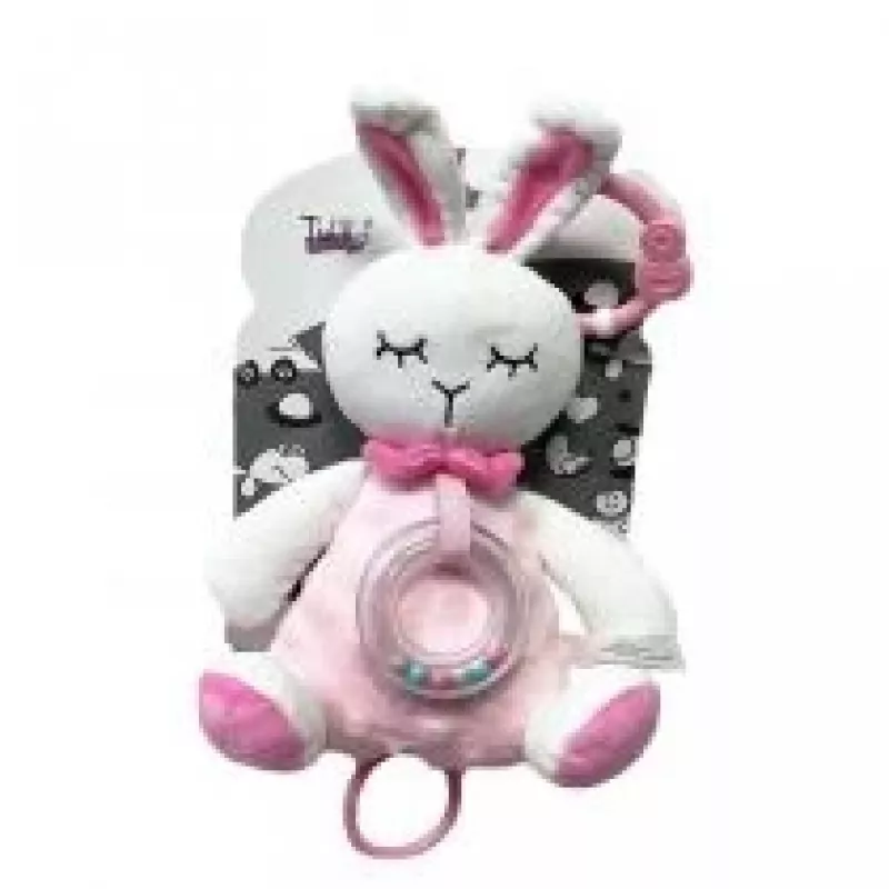 Carillon TULILO 9238 coniglio 18 cm — giocattolo musicale meccanico per neonati e bambini