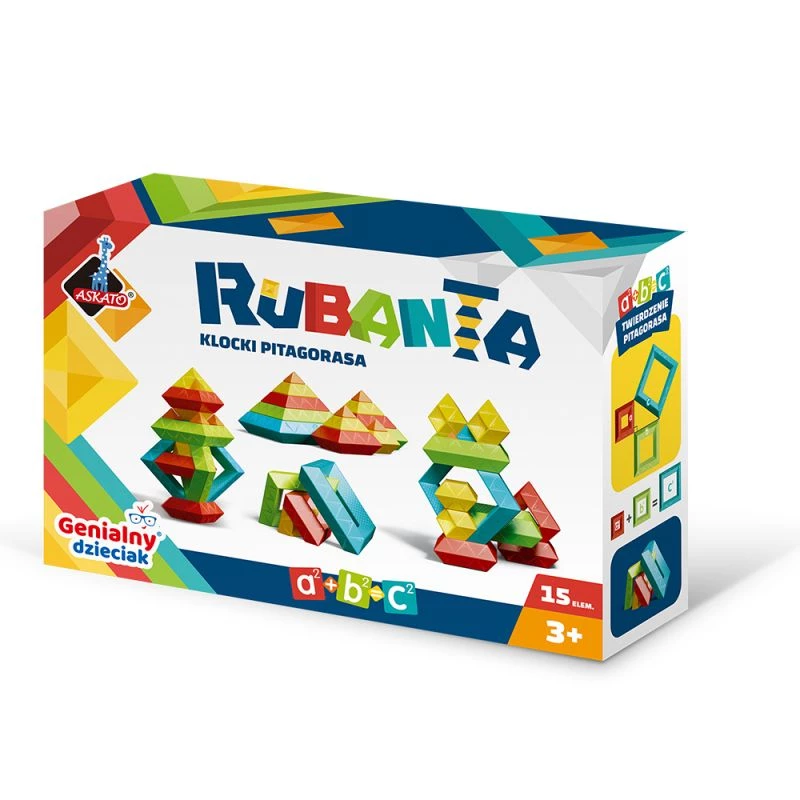 Blocchi Pitagora Rubanta 15 pezzi