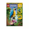 LEGO set da costruzione Pappagallo esotico 31136 — modello da esposizione Creator, 253 pezzi, 220×120×110 mm