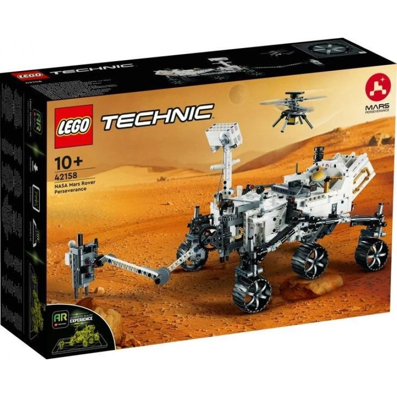 LEGO Technic NASA Mars Rover Perseverance set spaziale con esperienza app AR set di scoperta scientifica impara sulla tecnica dei veicoli giocattolo da costruzione