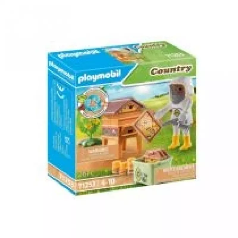 Playmobil apicoltore – gioco di ruolo e gioco creativo per bambini da 4 a 10 anni – Fat Brain Toys