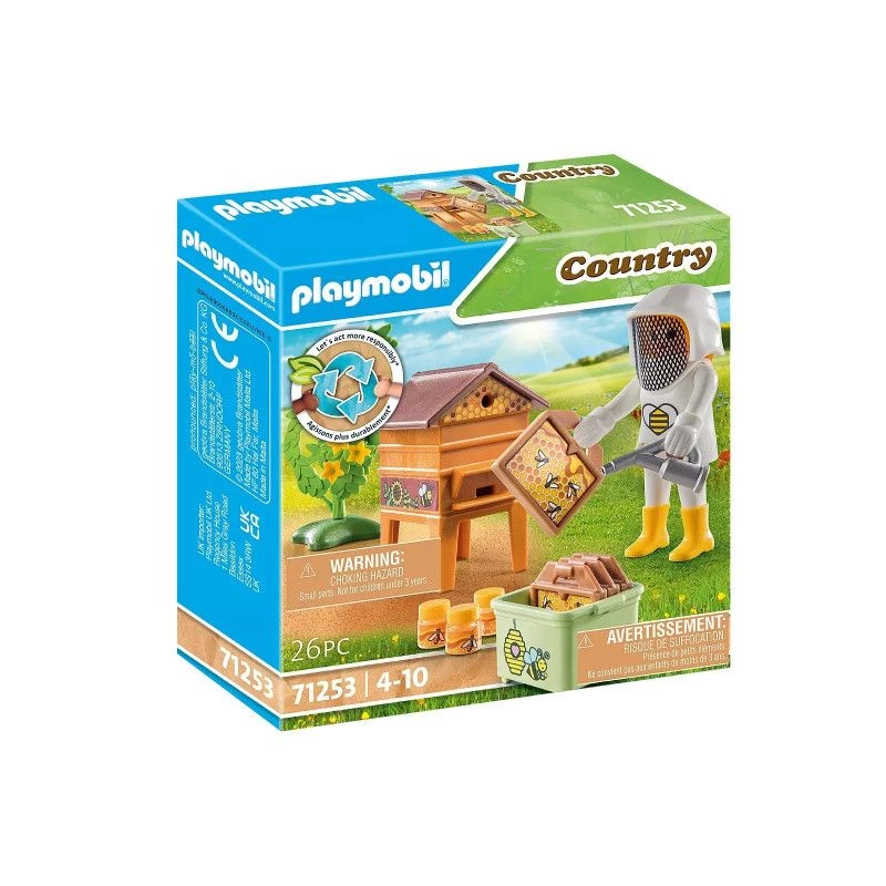 Playmobil apicoltore – gioco di ruolo e gioco creativo per bambini da 4 a 10 anni – Fat Brain Toys