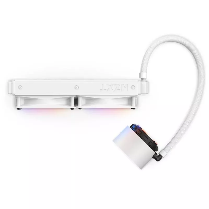 Dissipatore a liquido all-in-one NZXT Kraken Elite 240 RGB 12 cm bianco