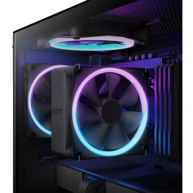 Dissipatore ad aria per processore NZXT T120 RGB 12 cm nero 1 pz.