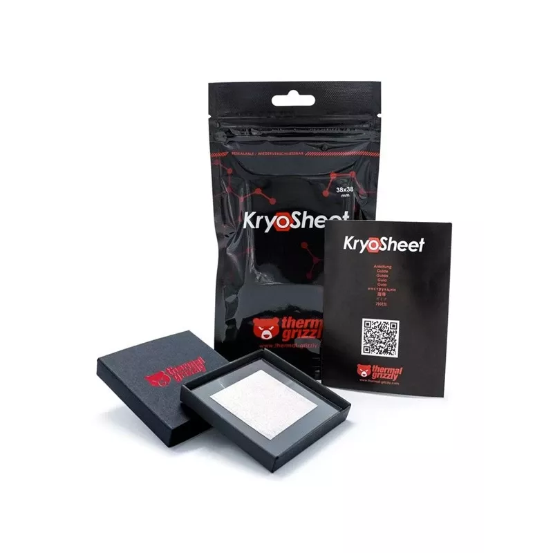 Thermal Grizzly TG-KS-38-38 CryoSheet pad 0,2 mm 38x38 mm termico