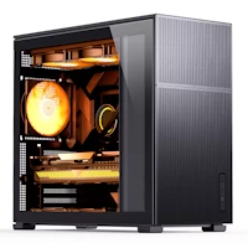 Jonsbo D41 Mesh Standard case per PC ATX – nero, vetro temperato