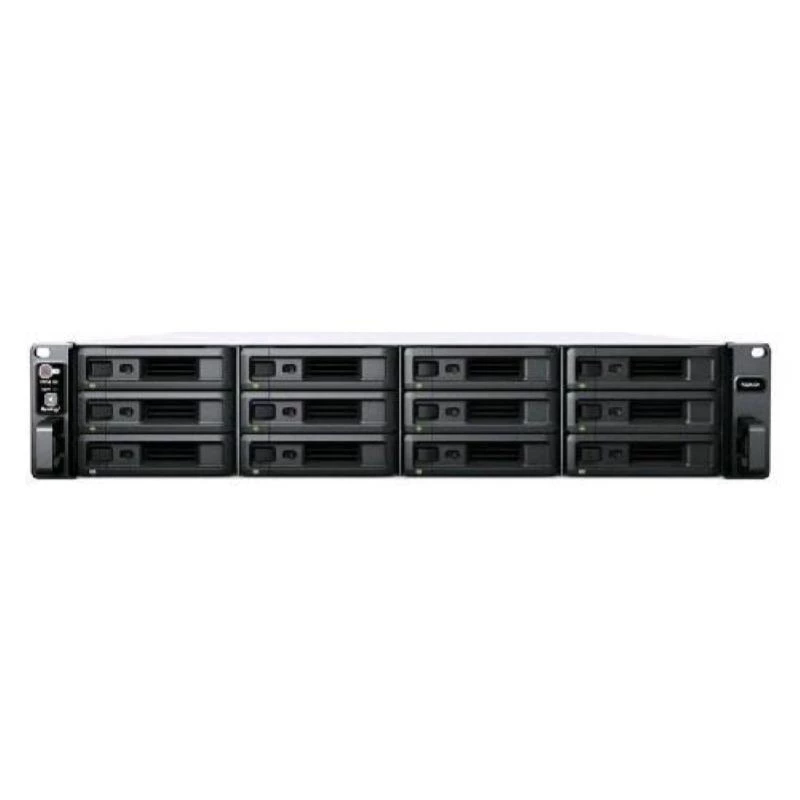 Synology RackStation RS2423+ NAS/server di storage rack (2U) Ryzen Embedded V1780B 8 GB DDR4 0 TB DiskStation Manager nero, grigio