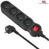 Prolunga elettrica ciabatta MCE182 4 prese (5 m) - Maclean