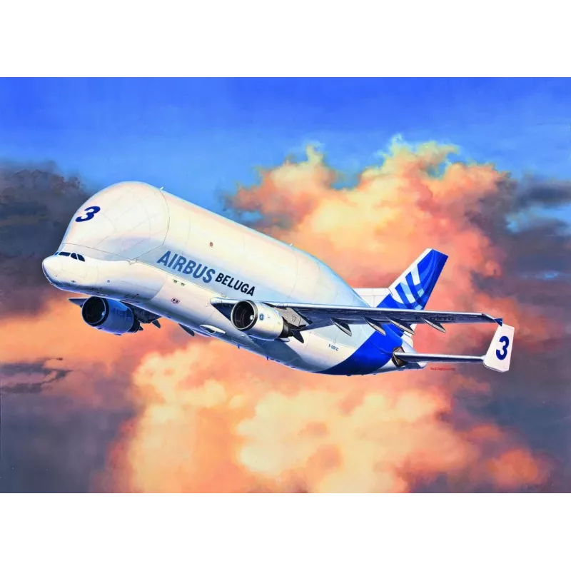 Revell scala 1/144 Airbus A300-600 pc(s) Beluga kit di montaggio