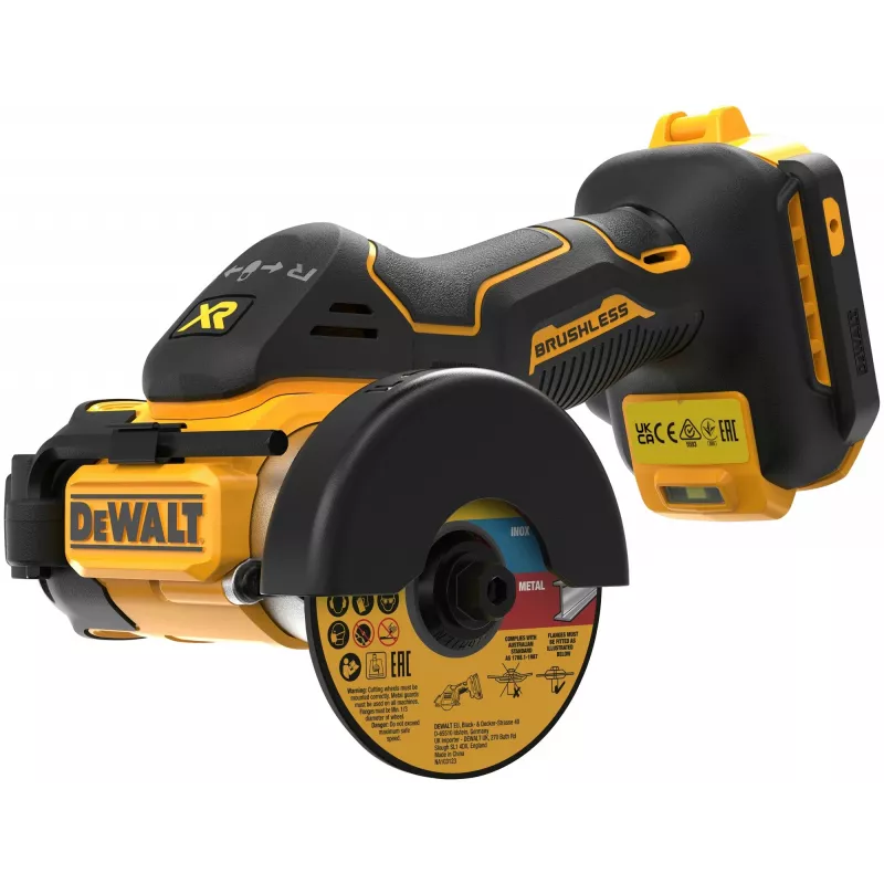 DeWALT DCS438N-XJ 18V XR troncatrice multiuso a batteria brushless, 76 mm, senza batteria e caricabatterie