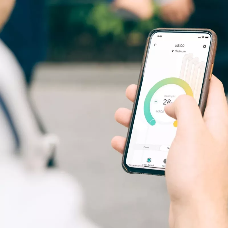 Kit di avvio valvola termostatica smart per radiatore Kasa