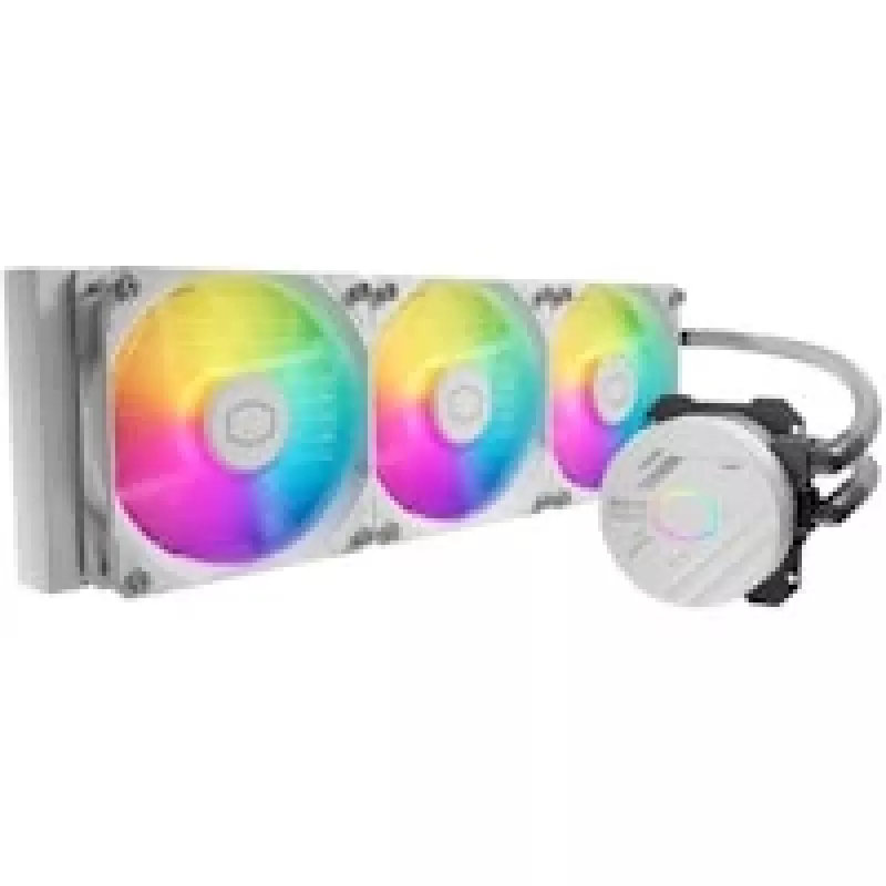 Kit raffreddamento a liquido Cooler Master MasterLiquid 360L Core ARGB bianco ventola 12 cm