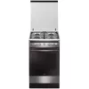 Amica 57GGH5.43HZpMsN(Xx) cucina freestanding gas argento a