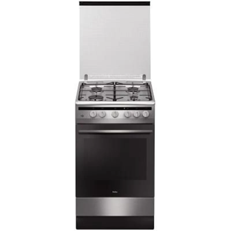 Amica 57GGH5.43HZpMsN(Xx) cucina freestanding gas argento a