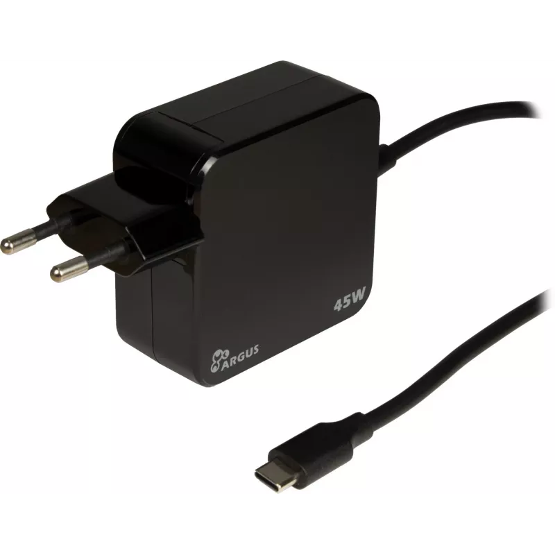 Caricabatterie Inter-Tech PD-2045 universale nero AC per interni 20V USB-C