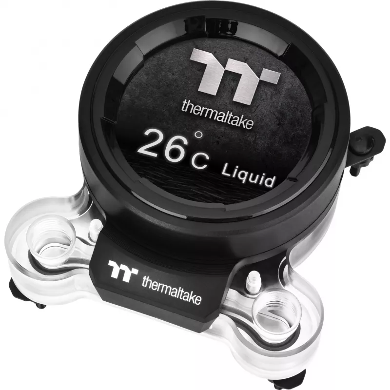 Raffreddamento a liquido Pacific MX2 Ultra waterblock CPU, rame, sensore di temperatura LCD 2,1 pollici