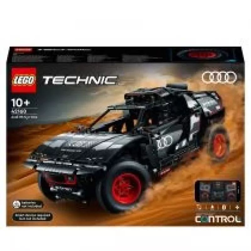 LEGO Technic kit modello fuoristrada Audi RS Q e-tron 42160 — 914 pezzi, età consigliata 10+