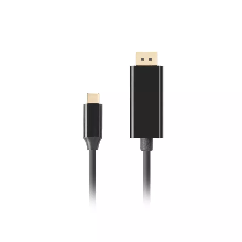 Adattatore USB-C a DisplayPort Lanberg CA-CMDP-10CU-0018-BK nero 1,8 m