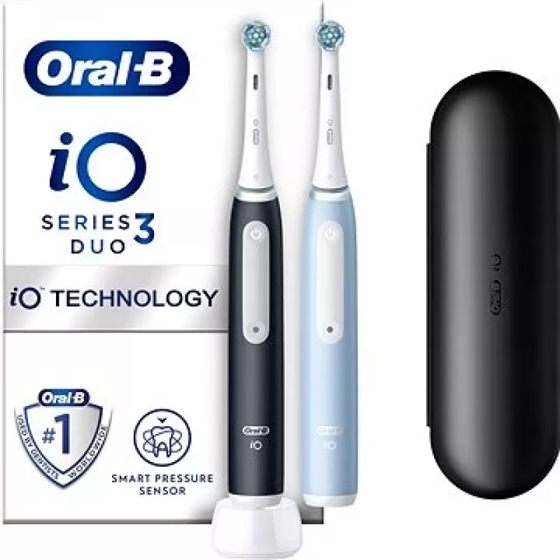 Spazzolino elettrico Oral-B iO3 Series, nero