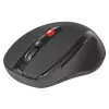 Mouse ottico RF wireless per destri DEFENDER ULTRA MM-315 — 1600 DPI, 6 tasti, ricevitore USB, nero