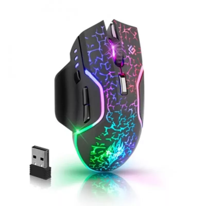 Mouse Defender Oneshot GM-067 gaming per destrimani RF wireless + USB Type