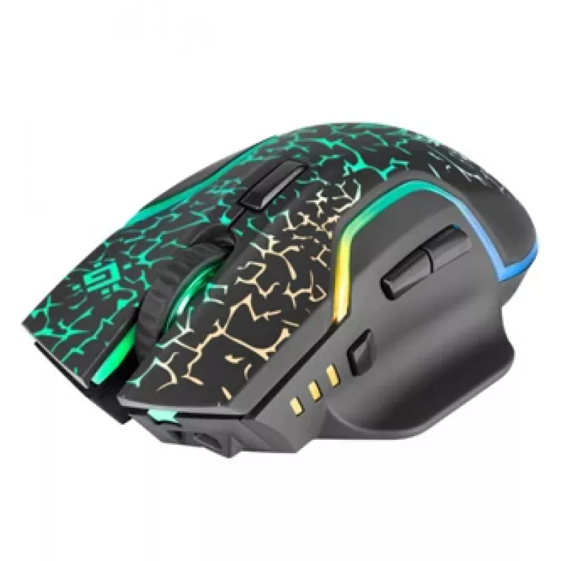 Mouse Defender Oneshot GM-067 gaming per destrimani RF wireless + USB Type