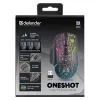 Mouse Defender Oneshot GM-067 gaming per destrimani RF wireless + USB Type