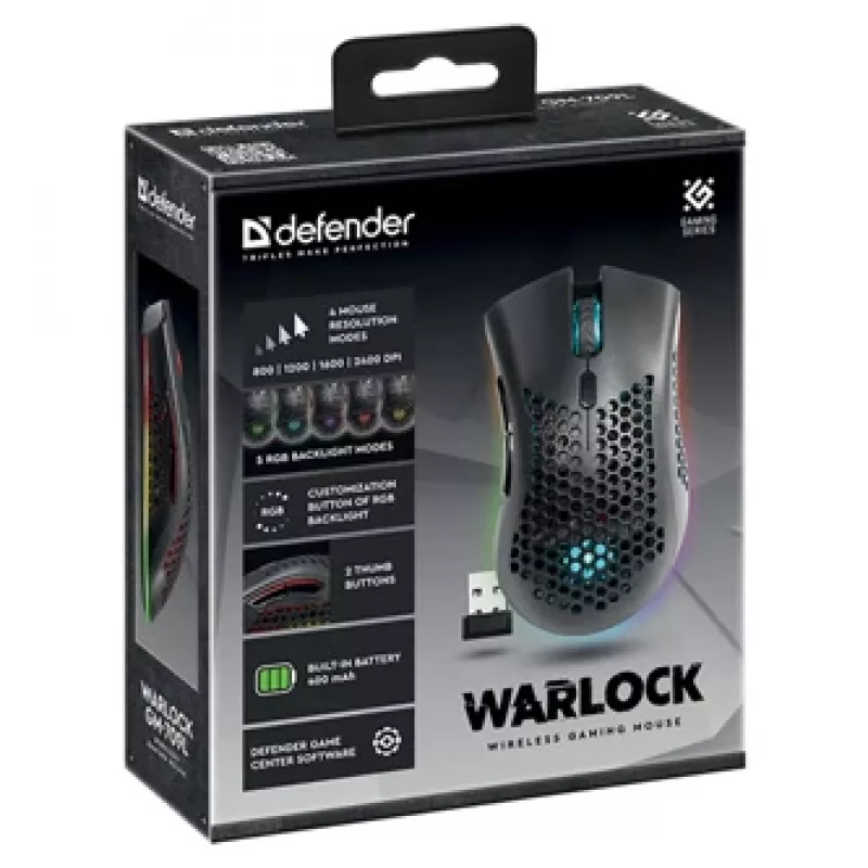 Defender 52709 prodotto 709 L nero USB