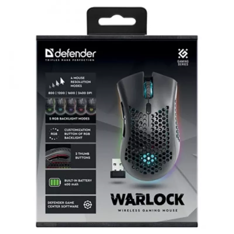 Defender 52709 prodotto 709 L nero USB