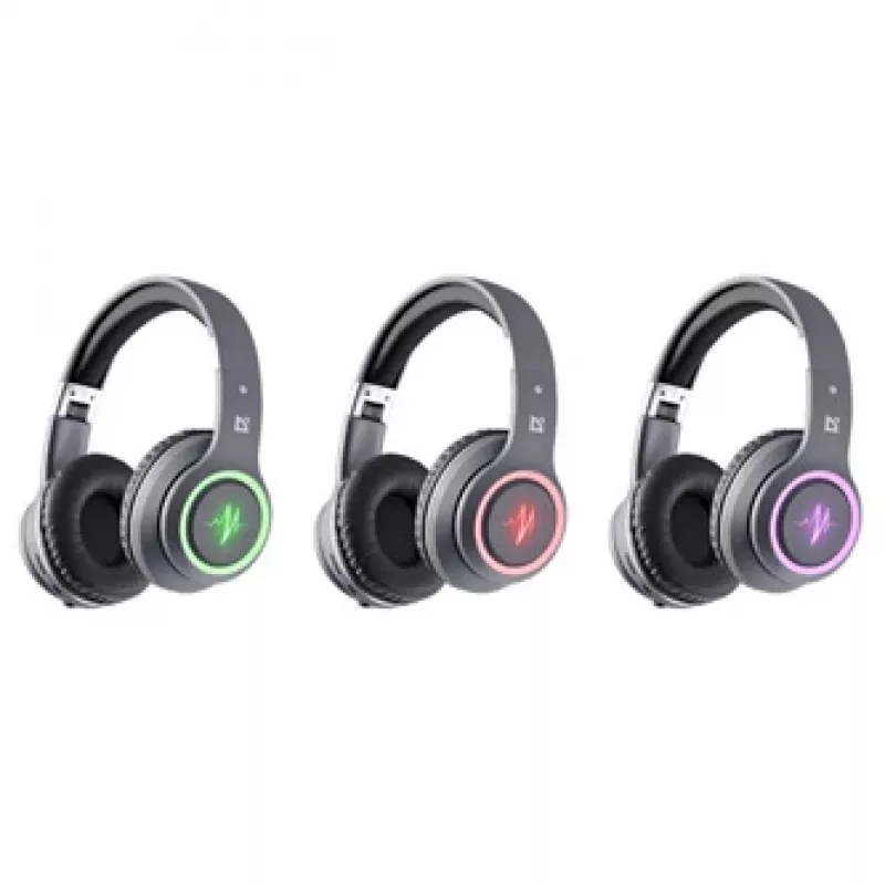 Headset DEFENDER FREEMOTION B571 LED wireless binaurale, driver 4 cm, batteria 6–8 h, design chiuso, 20–20000 Hz
