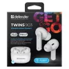 Cuffie Bluetooth Defender TWINS 903, bianche