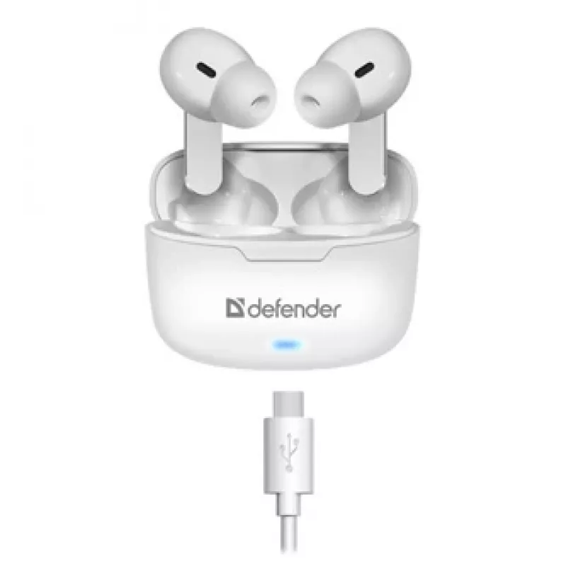 Cuffie Bluetooth Defender TWINS 903, bianche