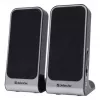 Diffusori DEFENDER SPK-225 2.0 con filo, 4 W RMS, USB/DC 5 V, 3,5 mm, nero