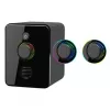 Defender V12 65212 altoparlanti per computer 2.1, 11 W, subwoofer da 5 W, alimentati via USB, retroilluminazione LED, neri, 115 x 130 x 223 mm