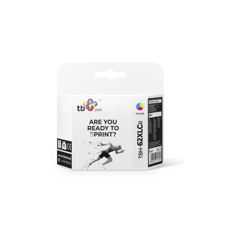 HP OfficeJet 5740 TBH-62XLCR CMY rigenerato ink