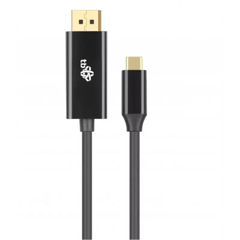 Cavo USB-C a DisplayPort TB AKTBXVDUSBCDP2B 2 m – nero