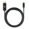 Cavo USB-C a DisplayPort TB AKTBXVDUSBCDP2B 2 m – nero