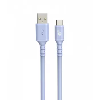 Cavo TB USB-A - USB-C viola 1m