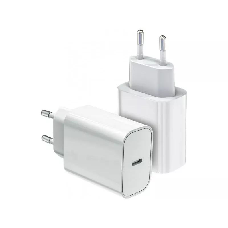 Caricabatterie universale USB C 20W Power Delivery bianco