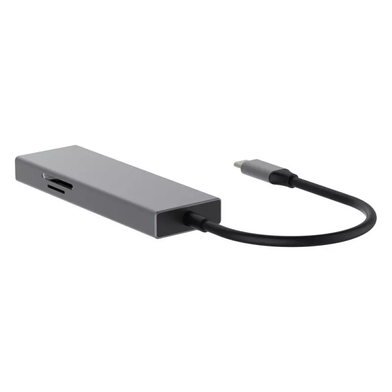 Adattatore TB USB-C 7v1 USB 3.0, 2xUSB 2.0, HDMI, PD, SD/TF