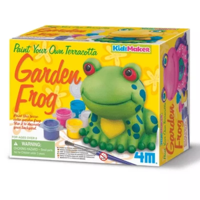 Set creativo Terracotta Garden Frog di 4m – modello 4782, set fai-da-te in terracotta