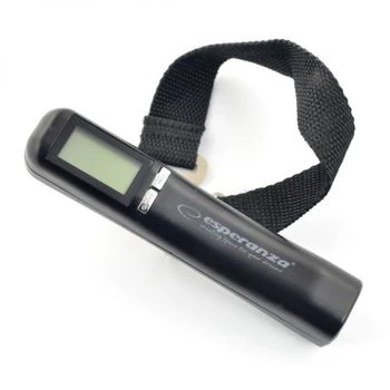Bilancia pesavaligie elettronica Esperanza ETS001, fino a 50 kg, nera
